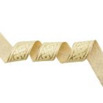 Тесьма металлизированная 35мм / 10м (золото), 35069