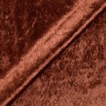 Плюш (ткань) 00 Peppy PCVL, 250±5 г/м², 48х48 см, винтажный, 06 яр.коричневый