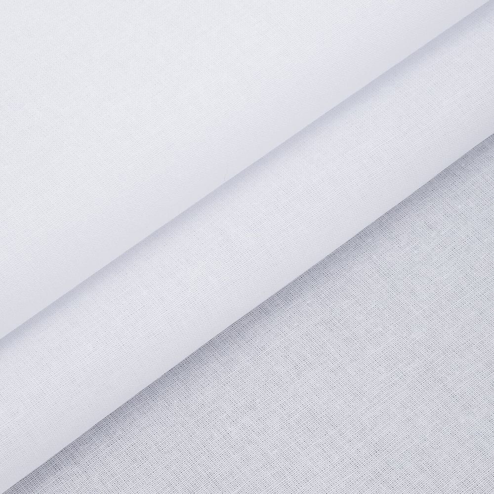 Дублерин воротничковый (сорочечный) сплошной 240 г/м², 112 см / 10 метров, белый, S240