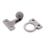 Крючки пришивные декоративные 10х21 мм, чер.никель, 10 шт