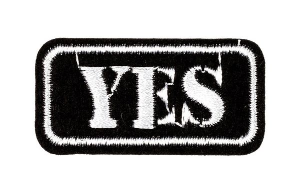 Термоаппликация №16/5, 5 шт, №4822J YES 4.4x2.2, Gamma