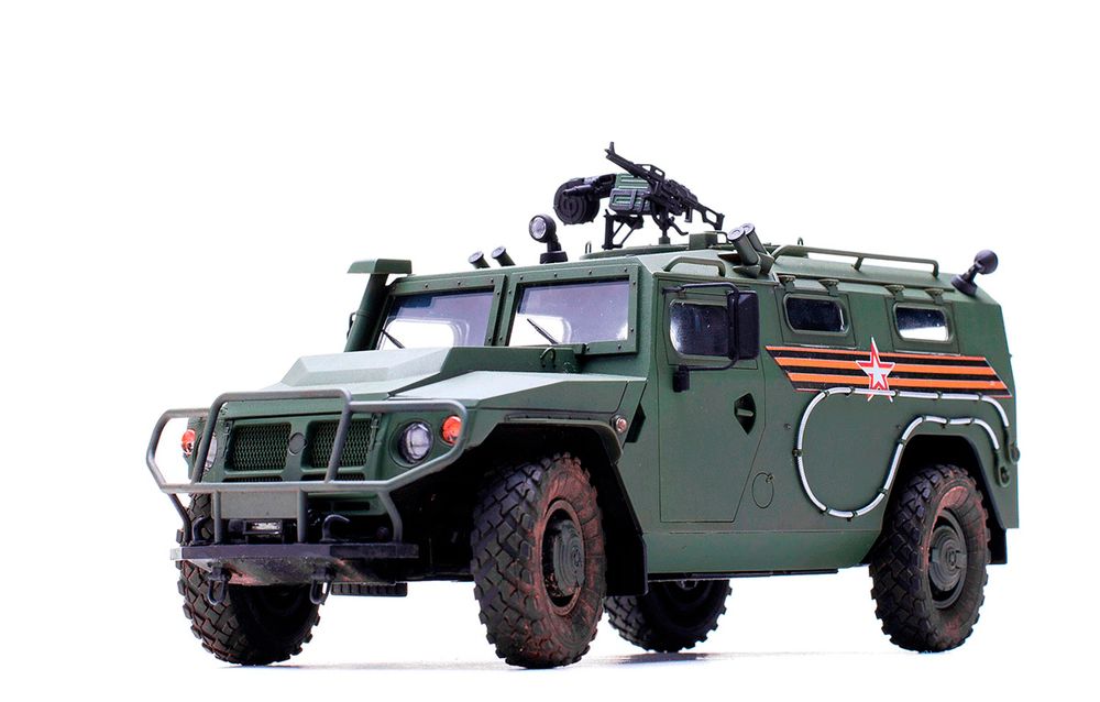 Модель сборная: автомобиль, ГАЗ 233115 ТИГР-М” 1/35, Meng VS-008