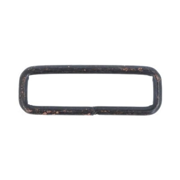 Рамка металл прямоугольная разъемная 25х7 мм, 100±5 шт, оксид, Gamma KI-25