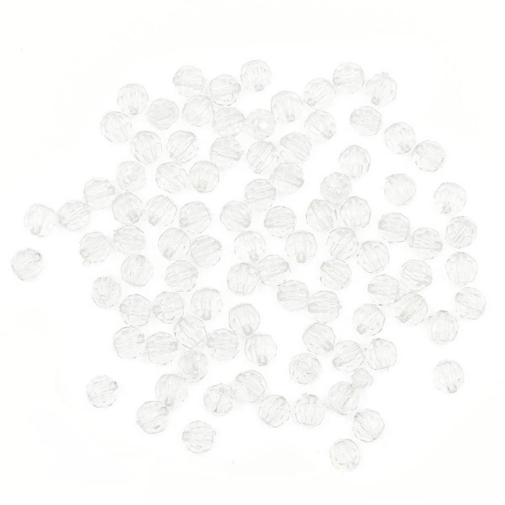 Бусины акрил ⌀8 мм, 25 г, Astra&Craft, 1