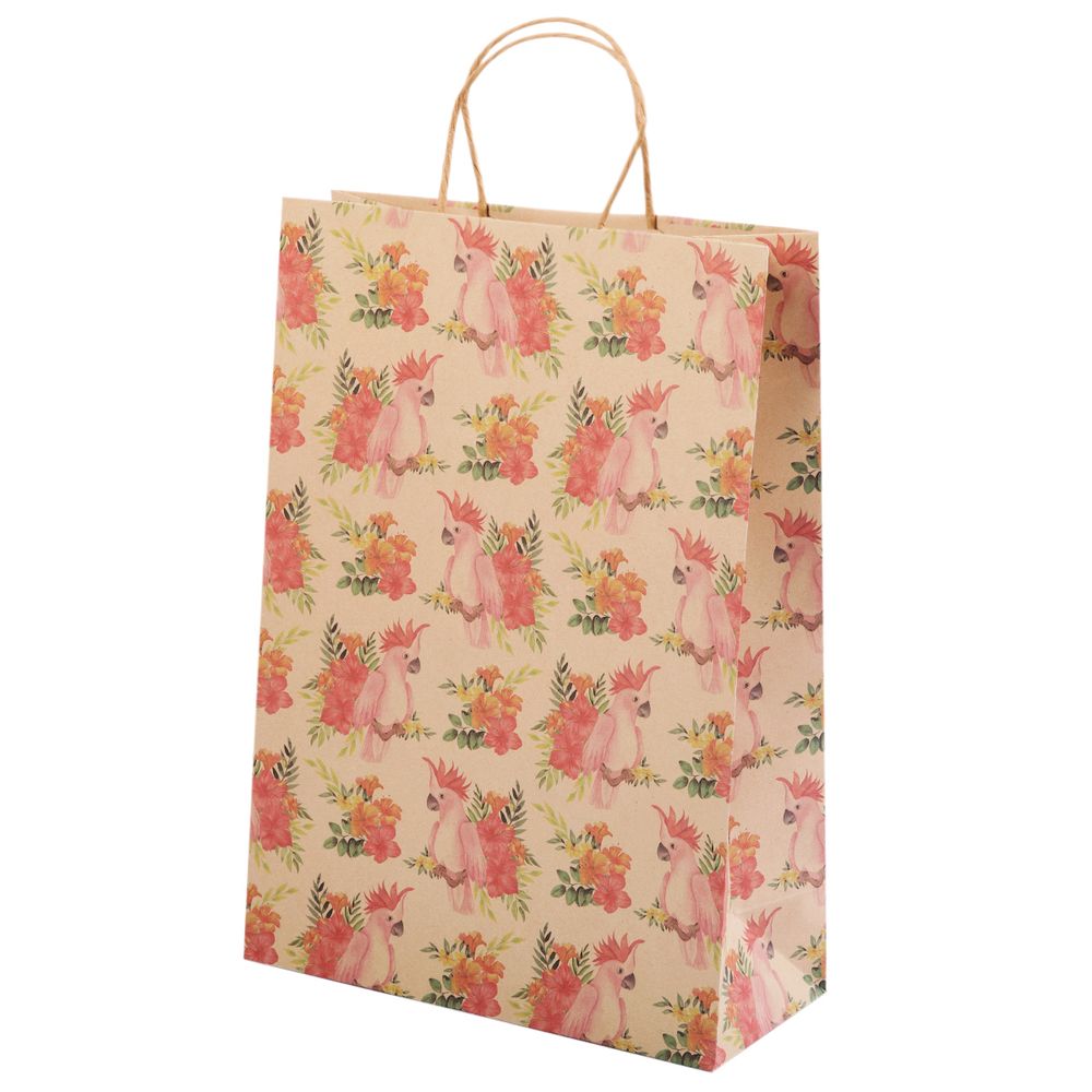 Подарочный крафт-пакет 150 г/м², 27.5х39х12 см, 12 шт, 01, Stilerra CKYM