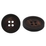Пуговицы 4 прокола 34L (21мм), (Brown (коричневый)), 24 шт, 613989-5