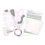 Набор для шитья игрушки Котенок 15 см, Miadolla KD-0256