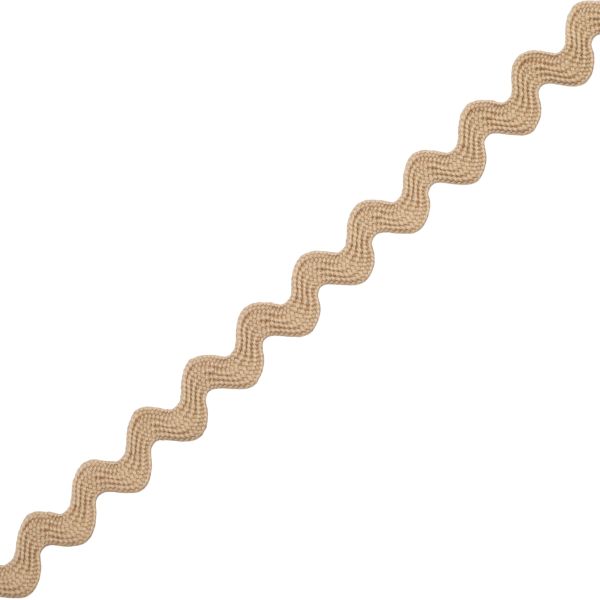 Тесьма вьюнчик 9 мм, 30м (бежевый), 30 м