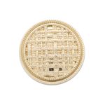 Пуговицы на ножке 28L=18 мм, металл, Gold (золотой), 10 шт, MP06