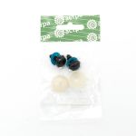 Глаза для кукол и игрушек голубые 20 мм, 2 шт