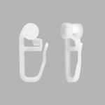 Крючки шторные для карниза 26 мм, ⌀7 мм, ролик, 100 шт