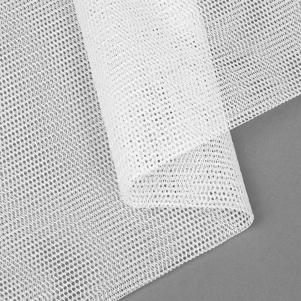 Сетка для бейсболок жесткая 70 г/м², 150 см / 5 метров, TBY.102-4.5, цв.белый