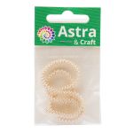 Трунцал зигзаг Светлое золото 4 мм, 5±0.1 грамм, ТЗ002НН4