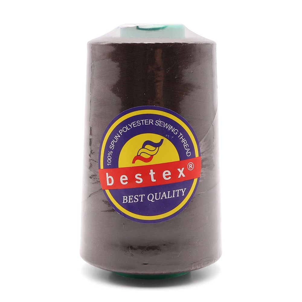 Нитки универсальные Bestex 40/2, 4570 м (5000 ярд) / 1 кат., 382 темно-кофейный