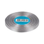 Лента атласная 1-сторонняя 6.0 мм / 33±2 метра, №059 серый, в термоплёнке, Gamma