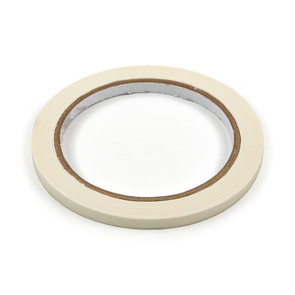 Лента малярная 6 мм / 25 метров, белый, Gamma MLK-06