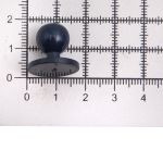 Пукля поварская, цветная, 10 мм (57 т.синий) П-10, 500 шт