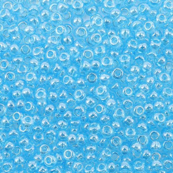 Бисер Preciosa прозрачный блестящий, круг.отв., 500г, (66000)331-19001/10/0