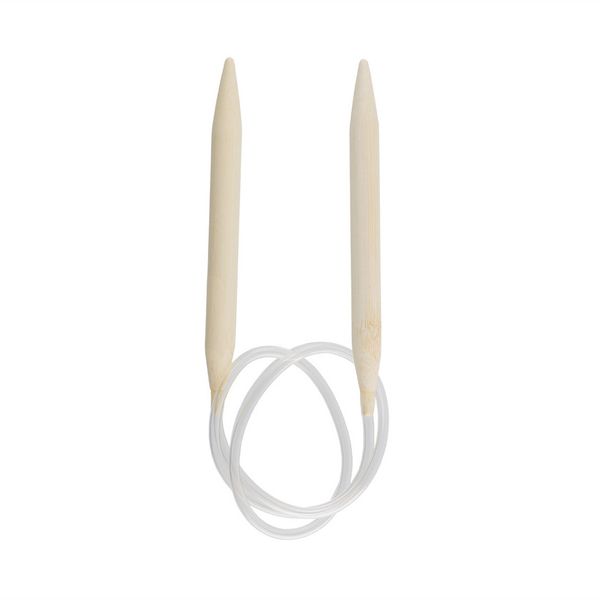 Спицы круговые бамбук ⌀9,0 мм, 80 см, Gamma BC1