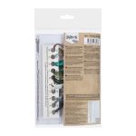 Набор для вышивания нитками Klart, Путешествие на колесах, 10х10 см