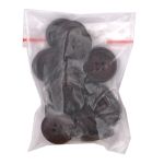 Пуговицы 4 прокола 34L (21мм), (Bordo (бордовый)), 24 шт