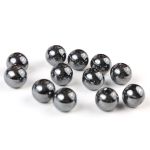 Бусины натуральный камень гематит 8 мм, 12 шт в упак, Astra&Craft