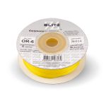 Лента капроновая (органза) _6.0 мм / 45.7 метров, 014 желтый, Blitz OR-6