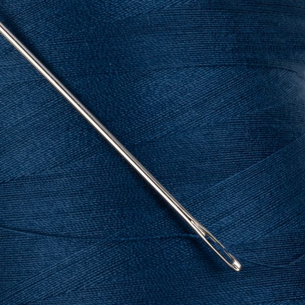 Нитки универсальные Nitka 40/2, 4570 м (5000 ярд) / 1 кат., 319 синий