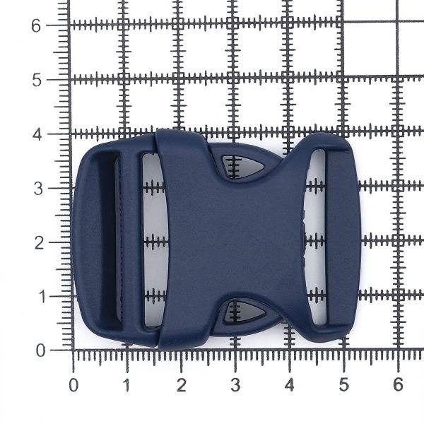 Фастекс (пряжка трезубец) пластик 30 мм, 50 шт, 57 т.синий