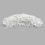 Кольца для бюстгальтера металл ⌀10.0 мм, белый, 50 шт