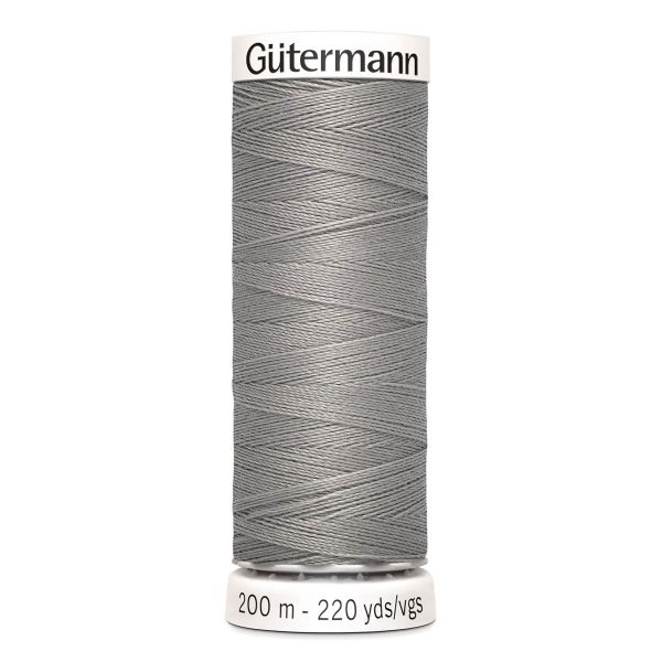 Нитки универсальные Gutermann Sew-all, 200м, 495 серебристо-бежевый, 5 катушек