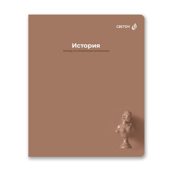 Комплект тетрадей со справочными материалами Капсула знаний, A5 48 л. 12 шт на скобе 60 г/м², белизна 90% 1 шт клетка/линия, 01891 12 предметов, Светоч Т293