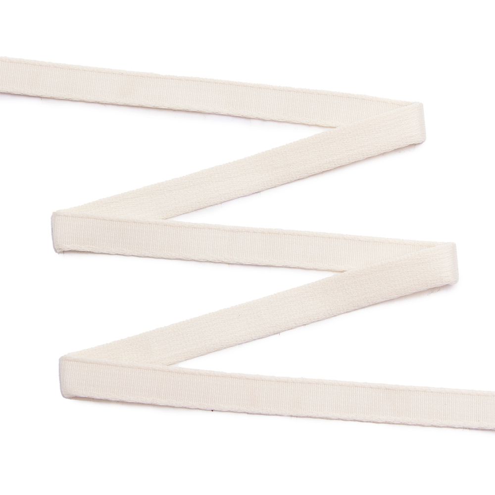 Лента тоннельная (чехол для косточек) 11.0 мм / 50 метров, C571 молочный)