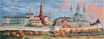 Набор для вышивания нитками Panna, Осенняя Казань, 14х36.5 см, Panna