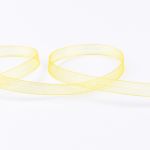 Лента капроновая (органза) _6.0 мм / 45.7 метров, 014 желтый, Blitz OR-6