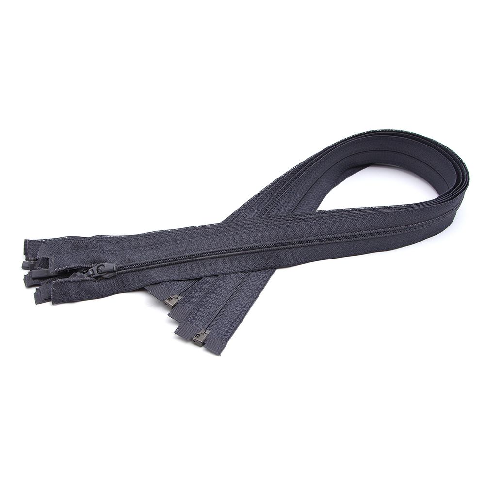 Молния спираль (витая) Arta Т5 (5 мм) 1 зам., разъем., 80 см, цв. 301 графит, уп.5 шт