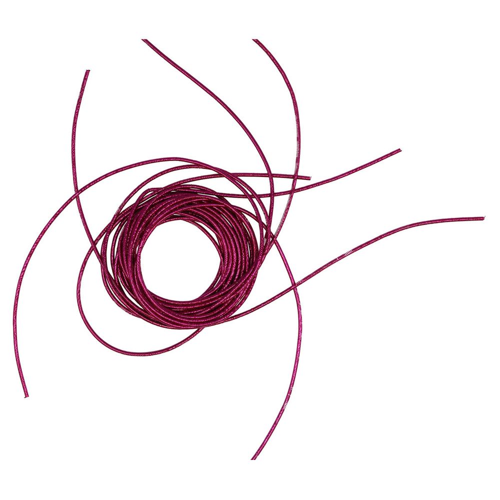 Канитель металлизированная Малиновый 1 мм, 5±0,1г