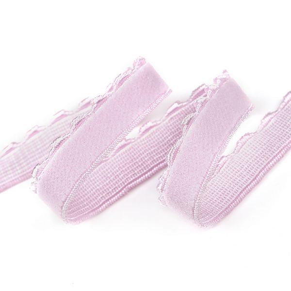 Резинка бельевая (отделочная) 10.0 мм / 10 метров, ЕТ-1, F165 нежная сирень