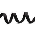 Стропа (ременная лента) 30 мм / 25 метров, толщ. 3.0 мм, [76 г/пог.м], 100% нейлон, черный