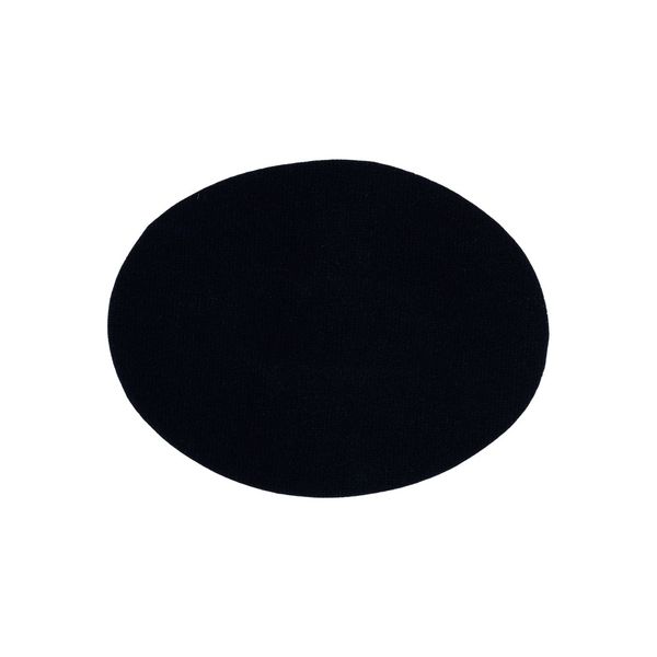 Термоаппликация, овал №2 8х10 см, 2 шт, 2-01-15 бархат синий, Blitz