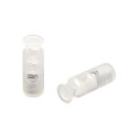 Фиксатор (зажим) для шнура пластик 2 отв., ⌀4.4 мм, 24х8 мм, цилиндр, прозрачный, 200 шт