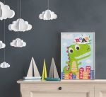 Картина по номерам Фрея, Дино-гигант 29.5х20.5 см