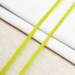 Шнур отделочный сороконожка ⌀5.0 мм / 30 метров, салатовый, С873