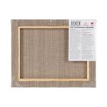 Холст грунтованный на подрамнике 24х30 см, 390 г/м², 2 шт, Залесский среднезернистый, Vista-Artista PLMG-2430