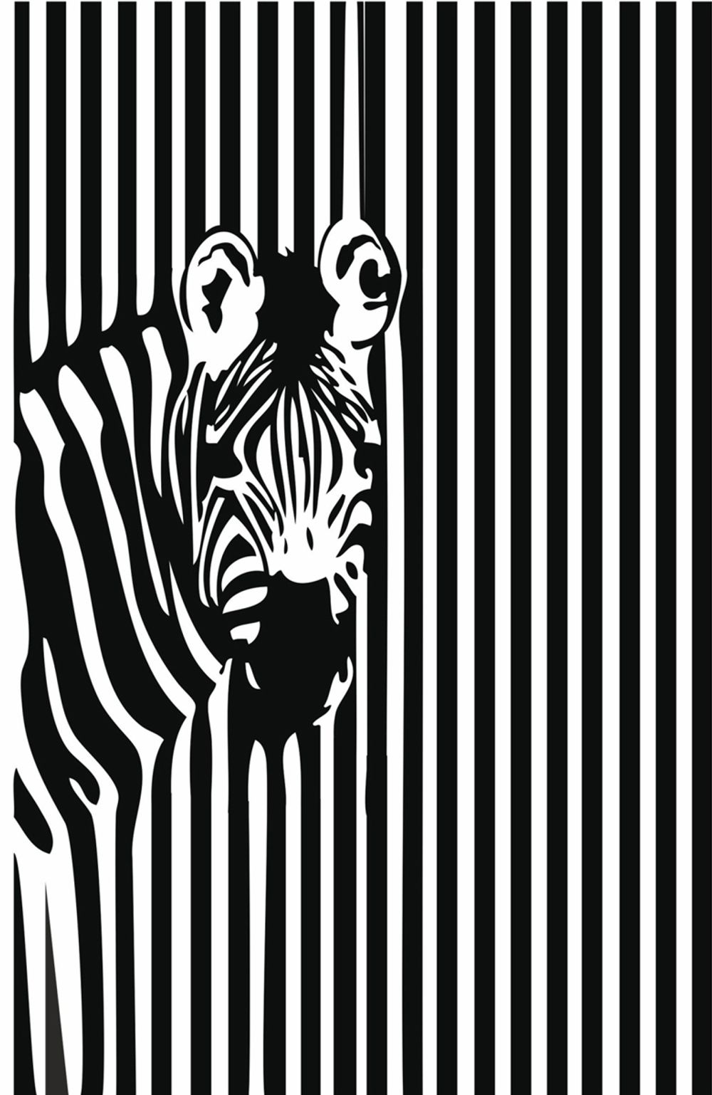 Термоаппликация Gamma Термотрансфер M №05, 1 шт, M-529 Зебра 9х14см