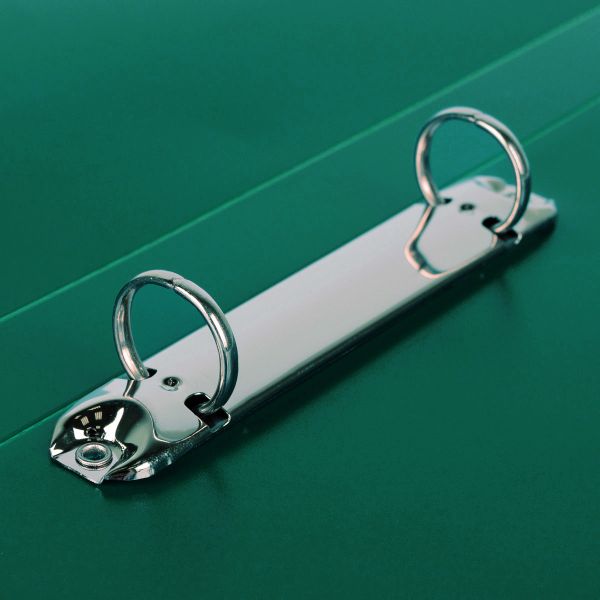 Папка на 2 О-кольцах A4 700 мкм 25 мм, волокно, 4 шт, d-20 мм, зеленый new EC211330003, Expert Complete