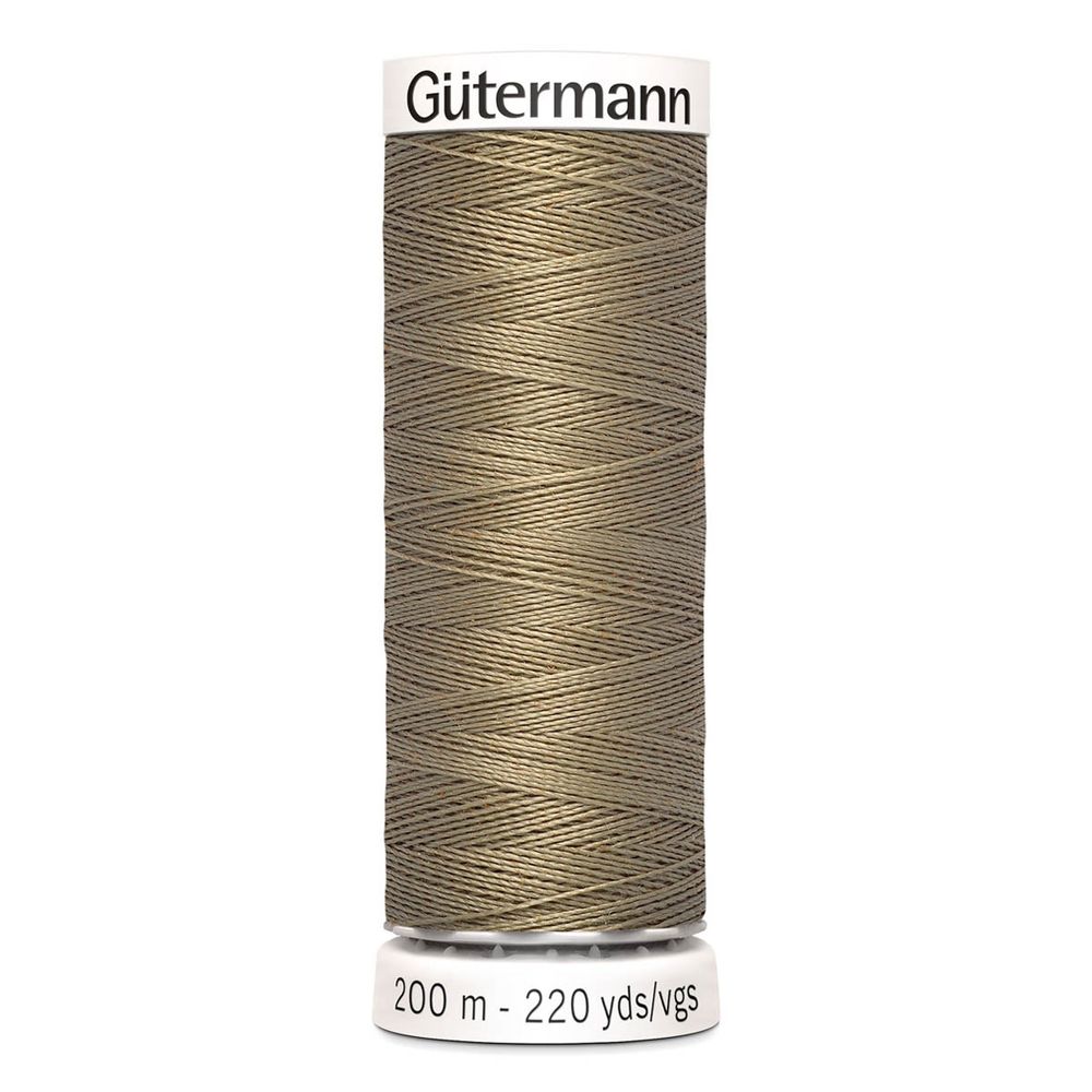 Нитки универсальные Gutermann Sew-all, 200м, 208 пастельно-ореховый