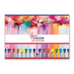 Альбом для рисования 100 г/м², A4 29.5х20.2 см, 48 л. на скобе 5 шт, 01722 АРТ букет, Светоч А259