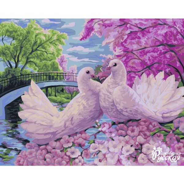 Картина по номерам Русская живопись, Идиллия 40х50см