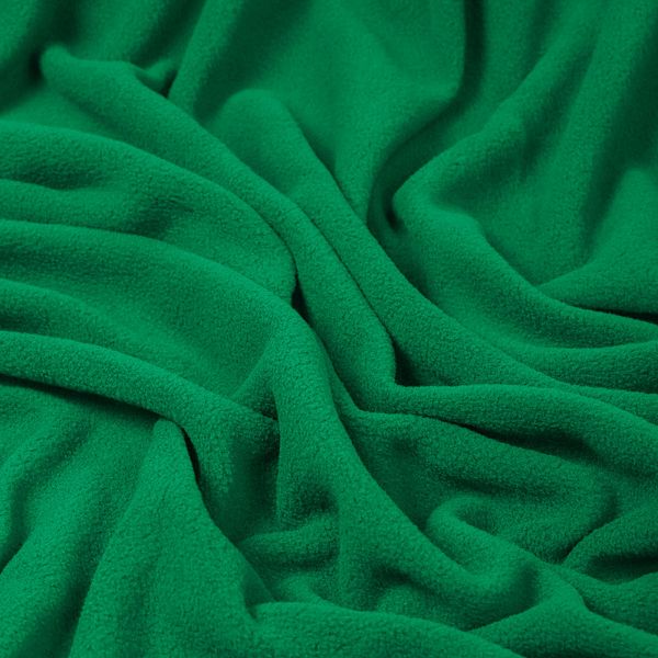 Флис 2-сторонний 190 г/м², 150 см / 2 метра, TBY-0059-243.2, цв.F243 зеленый